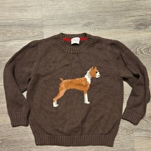 Talbots Kids Boxer Sweater Sz 5